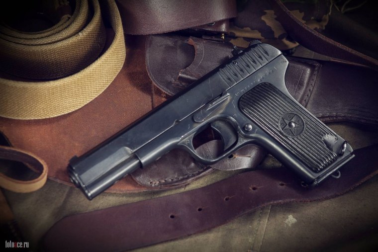 ТТ самозарядный пистолет с глушителем
