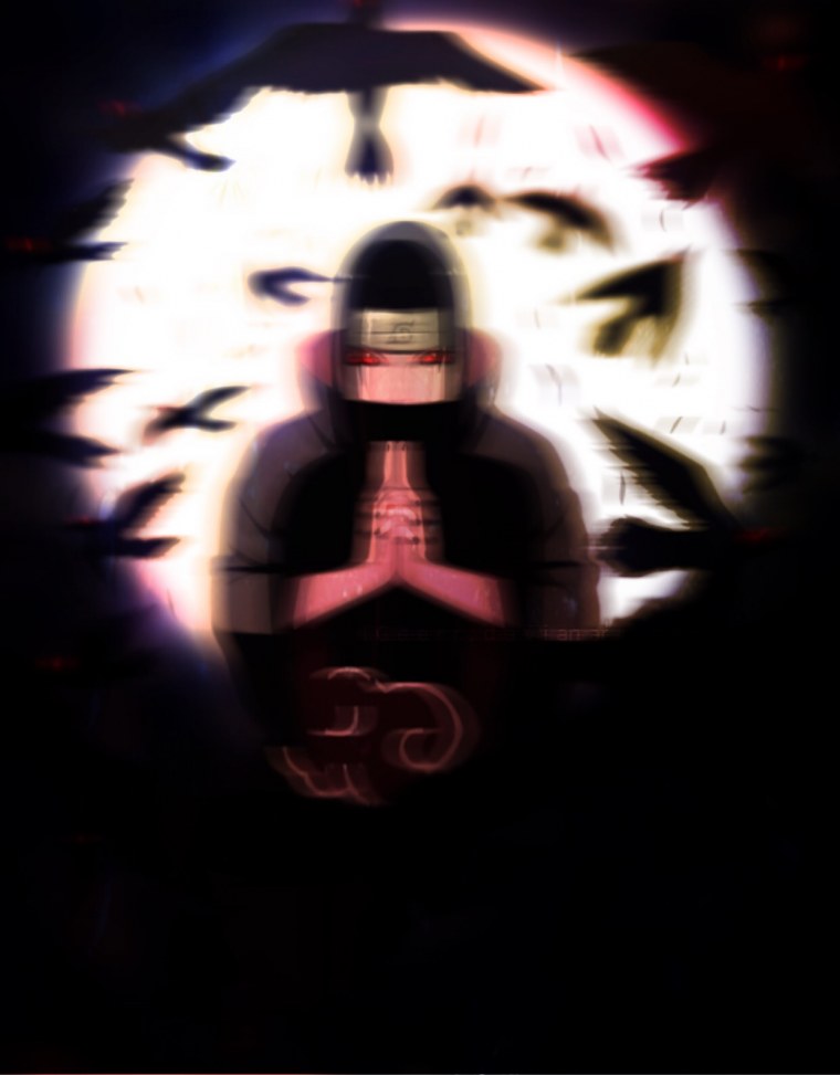 Аниме Наруто Итачи Учиха