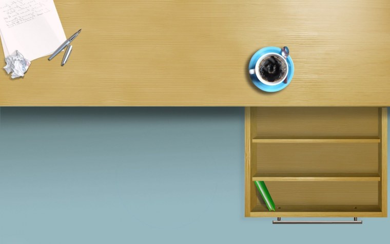 Рабочий стол полочки