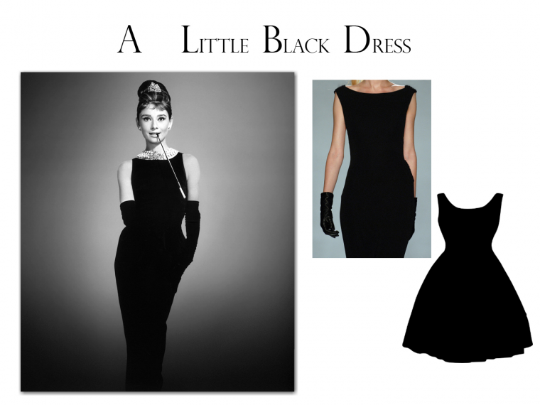 Marilyn Monroe Black Dress