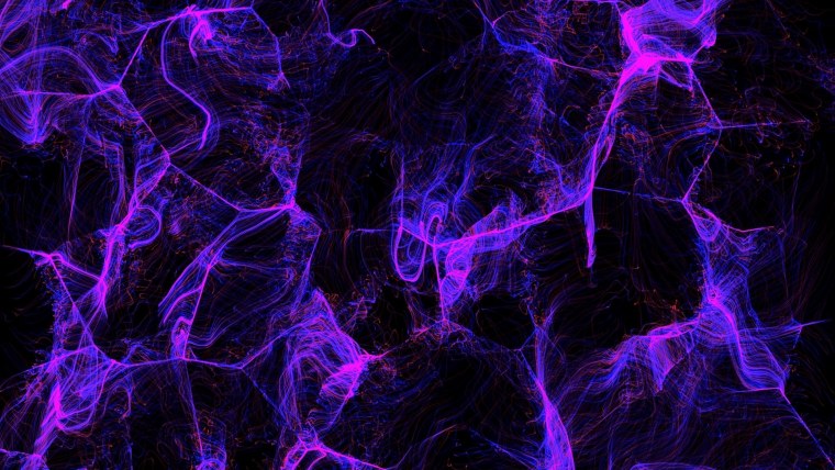 Красивые узоры на темном фоне