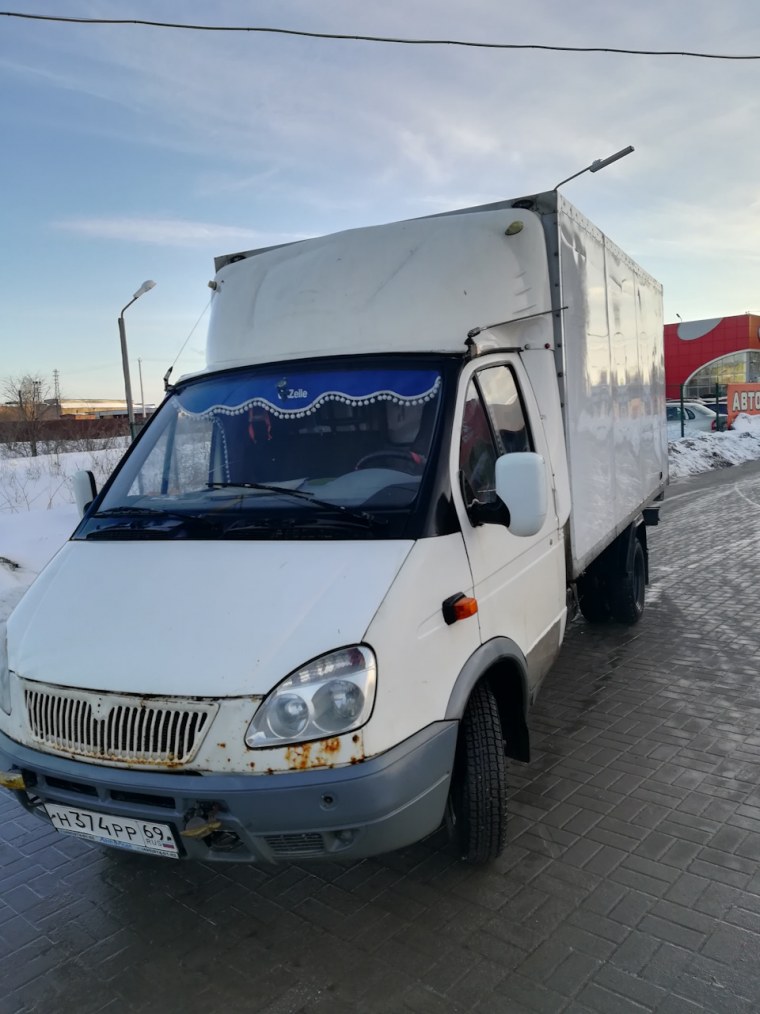 Белый Газель р441рм