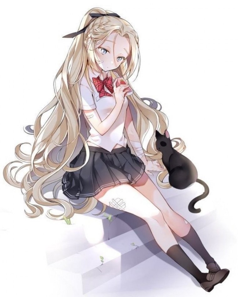 Аниме девушка для ролк