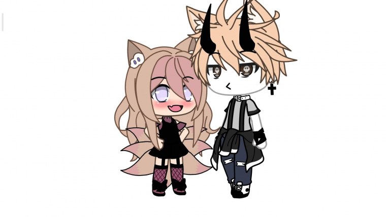 Гача лайф белый персонаж