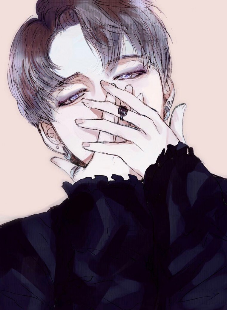 BTS Чимин арт аниме