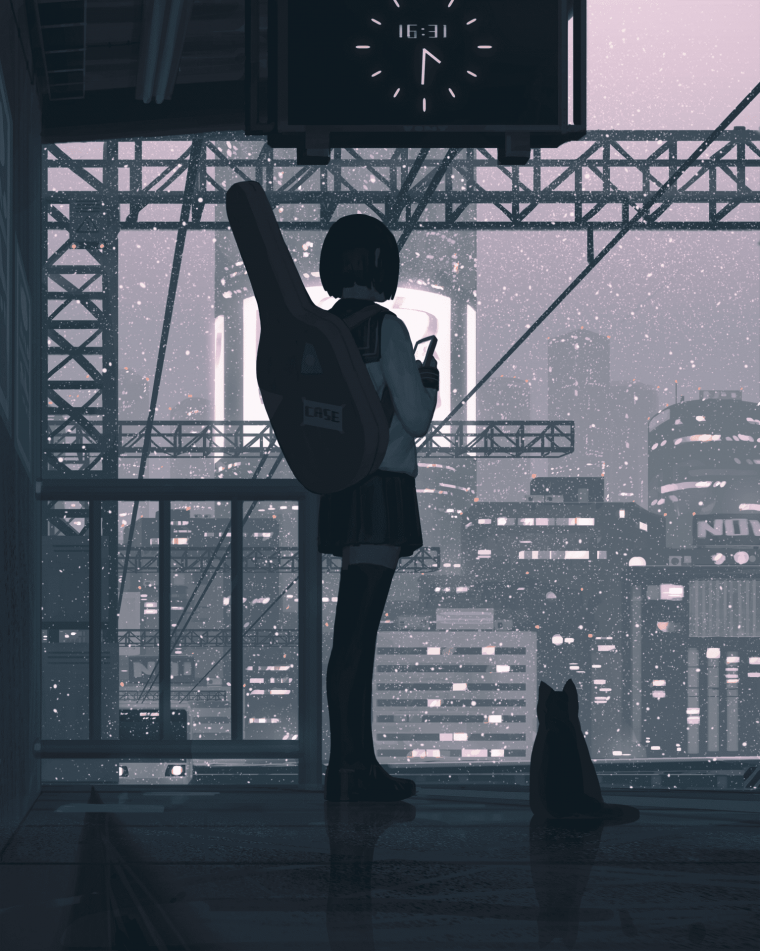 Аниме парни Эстетика чёрного