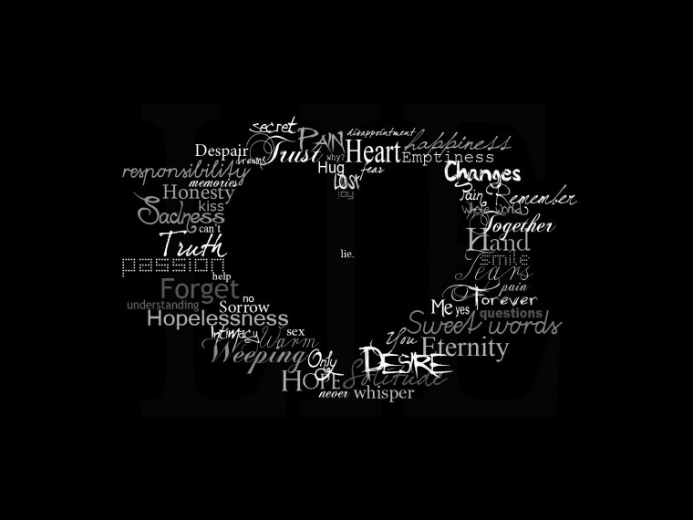 Депрессивные цитаты на черном фоне