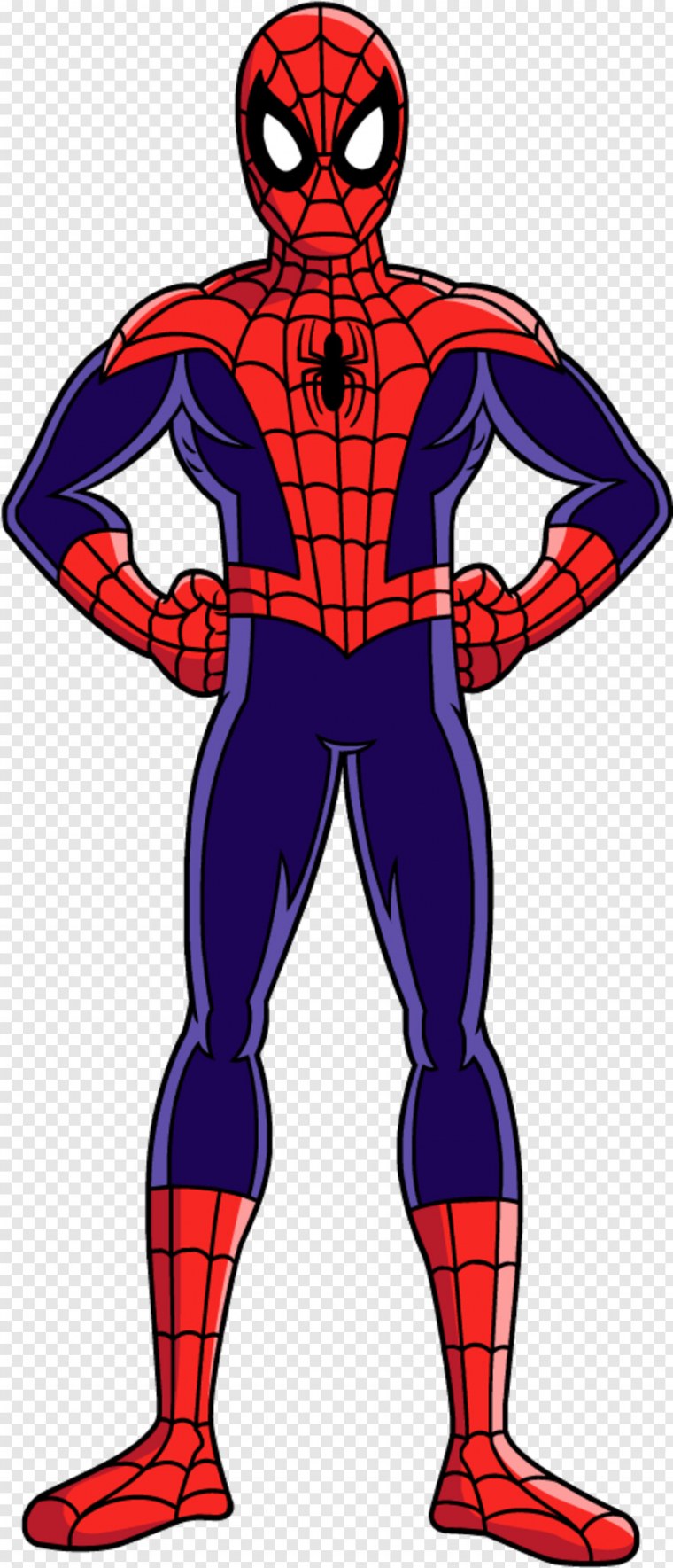 Человек паук мультяшка