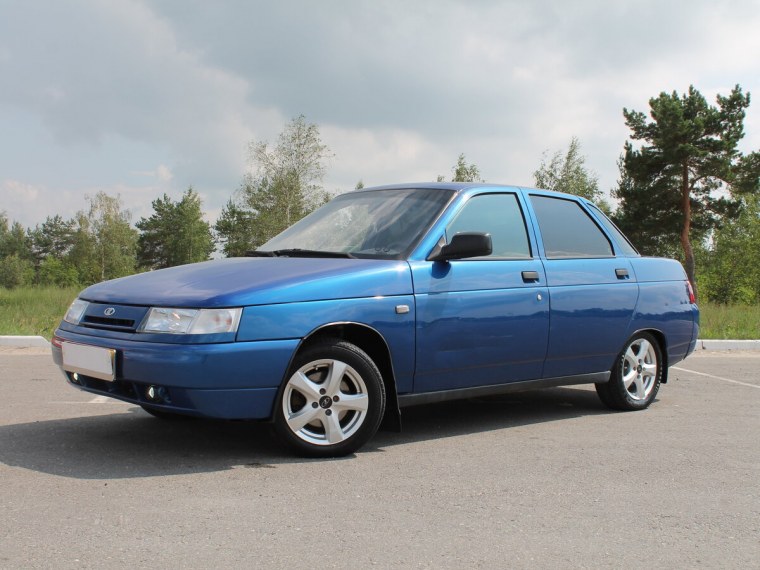 Лада 2110 синяя