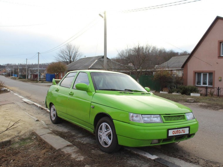 ВАЗ 2110 тёмно зелёная