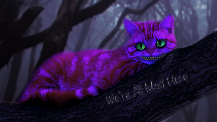 Чеширский кот из Алисы в стране чудес