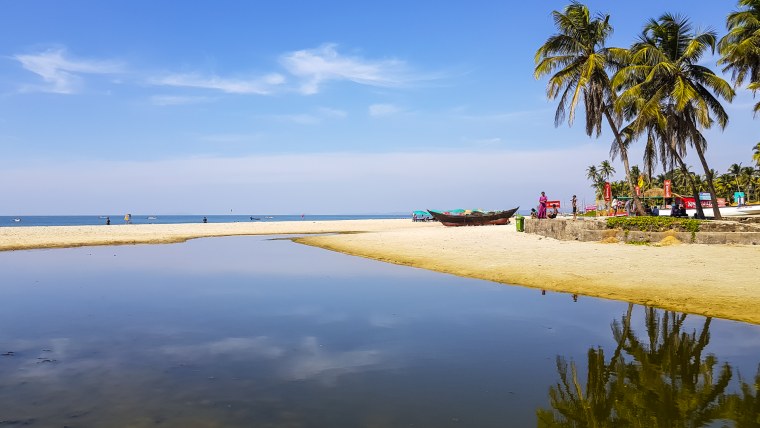 Гоа пляж Морджим закаты