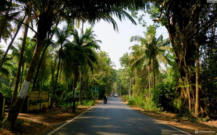 Индия Гоа Арамболь закат