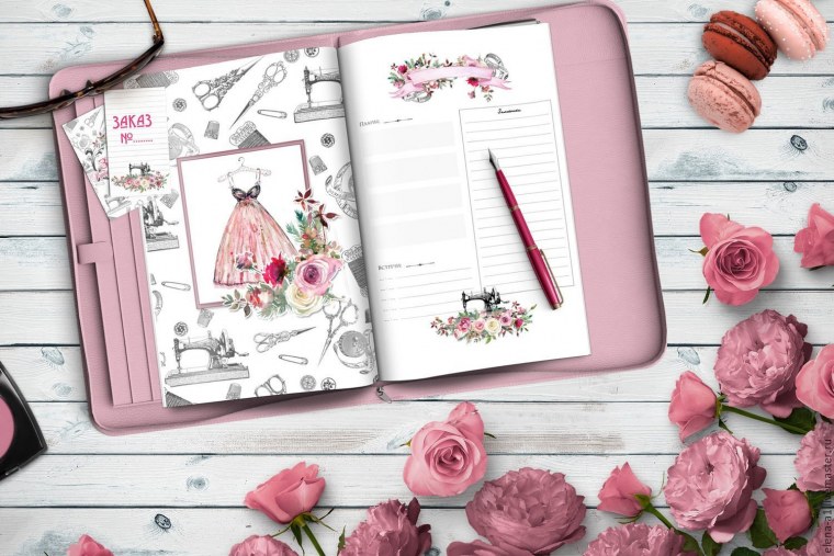 Скрапбукинг ежедневник