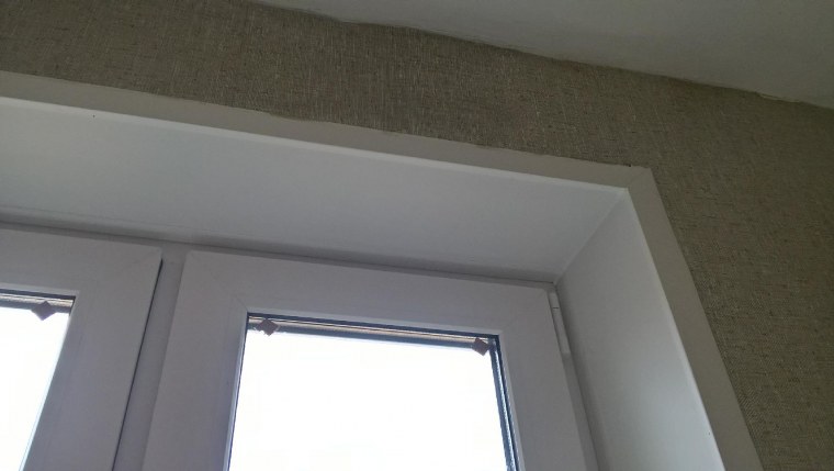 Отделка проема