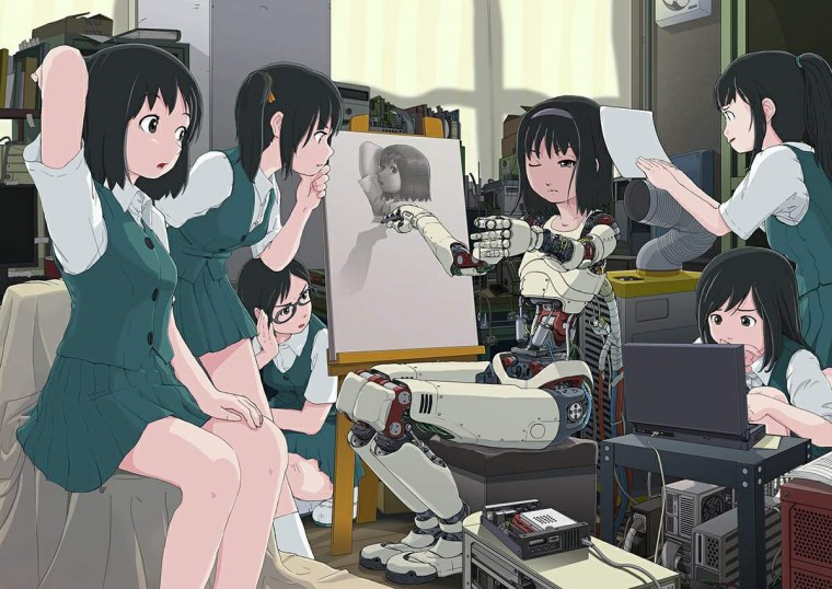 Аниме Beatless Methode Art