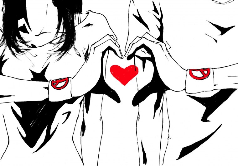 Сердечко из рук арт