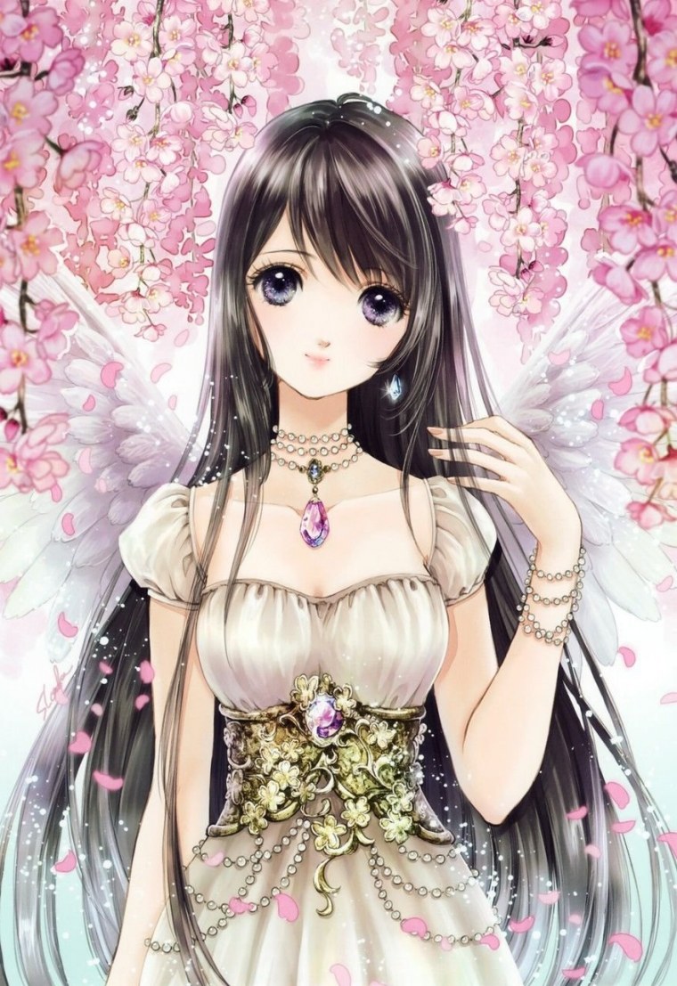 Аниме девчонки красивые