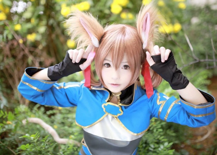 Косплеерши аниме