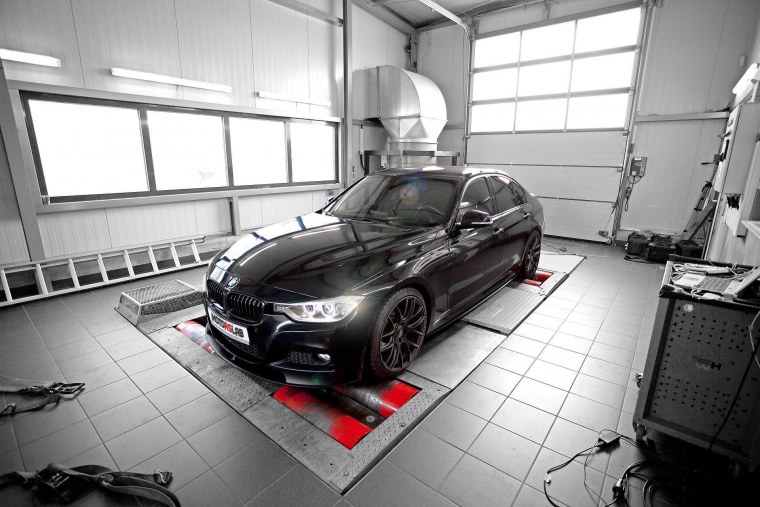 Чипованная БМВ