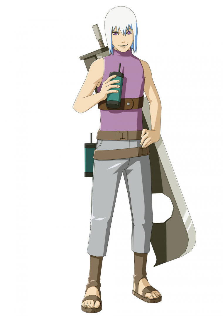 Нейджи Хьюга в полный рост