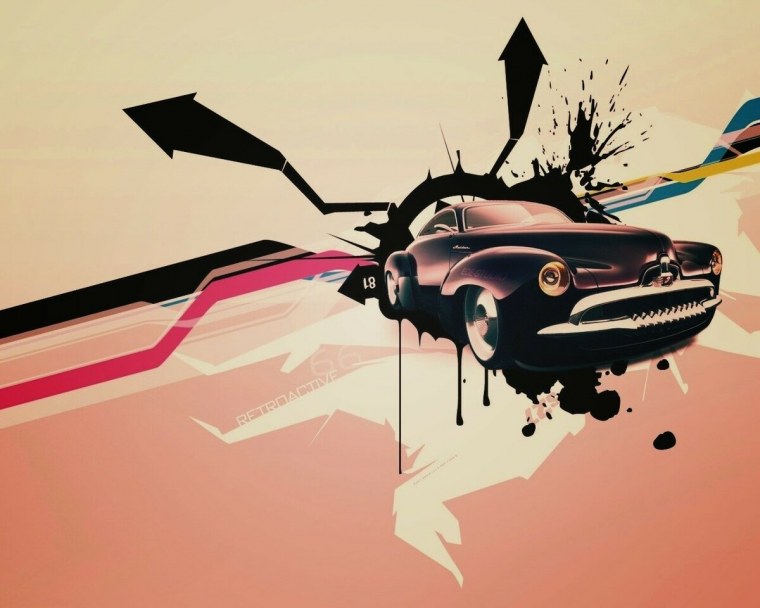 Автомобиль абстракция