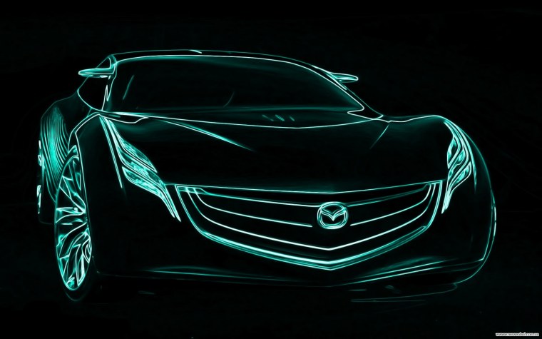 Автомобиль неон