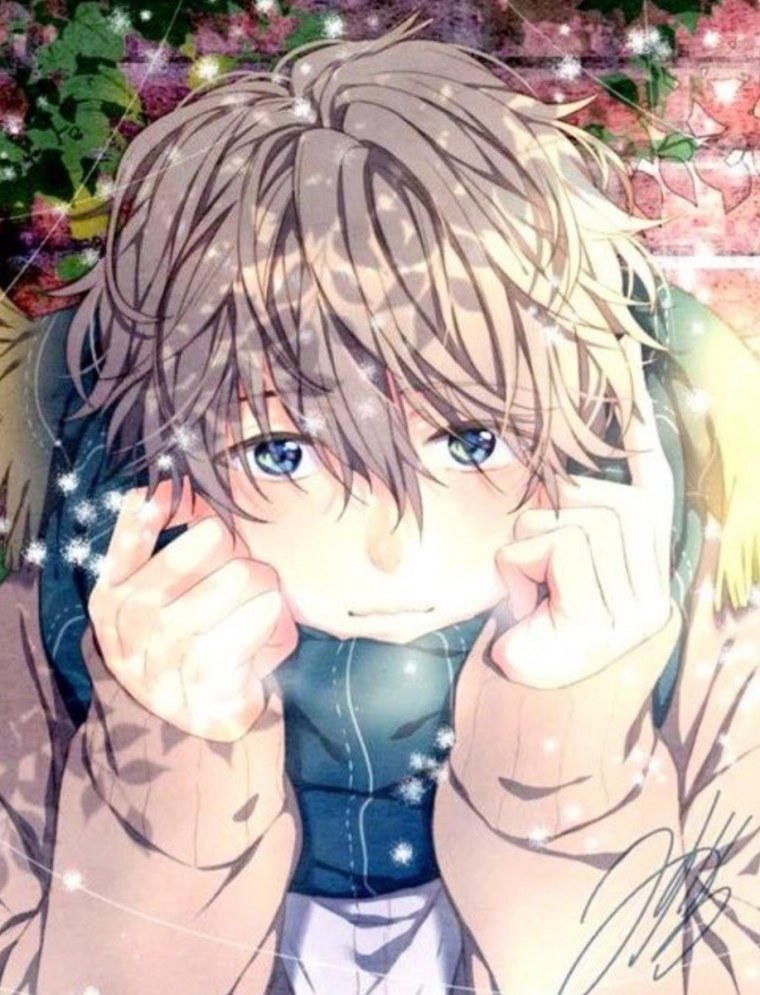 Аниме пацан плачет