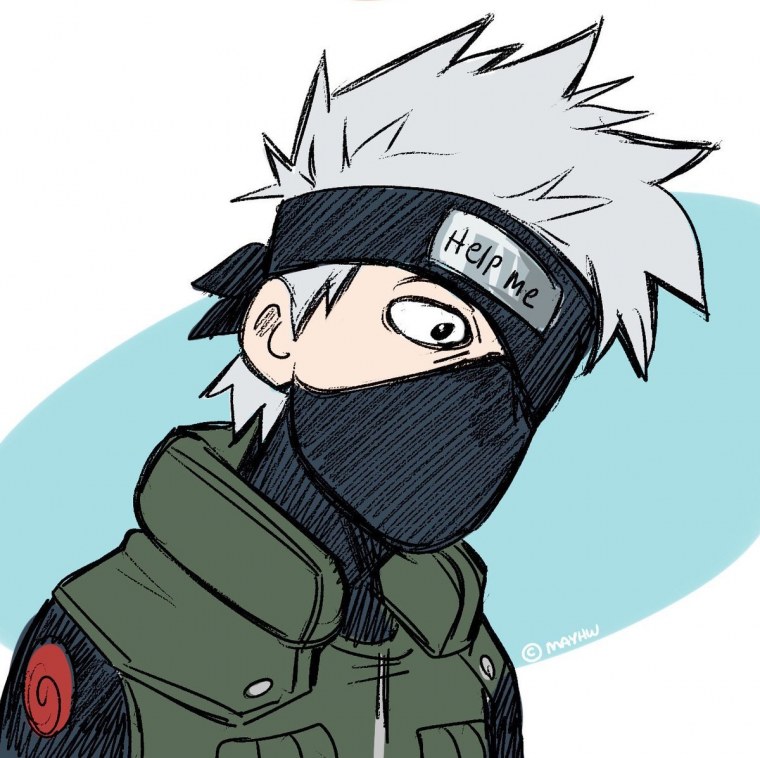 Аниме Наруто Какаси Хатакэ