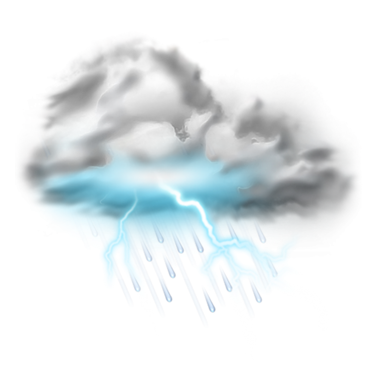 Красивый фон с молниями