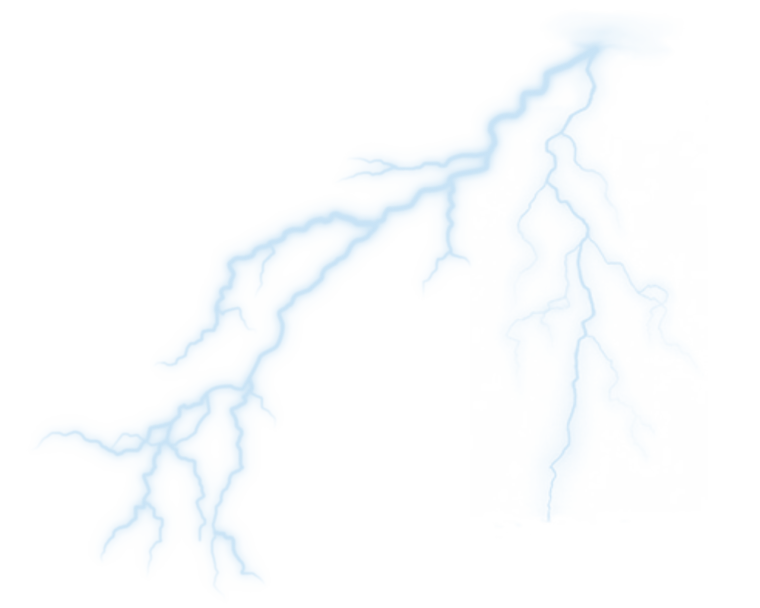 Молния для фотошопа без фона