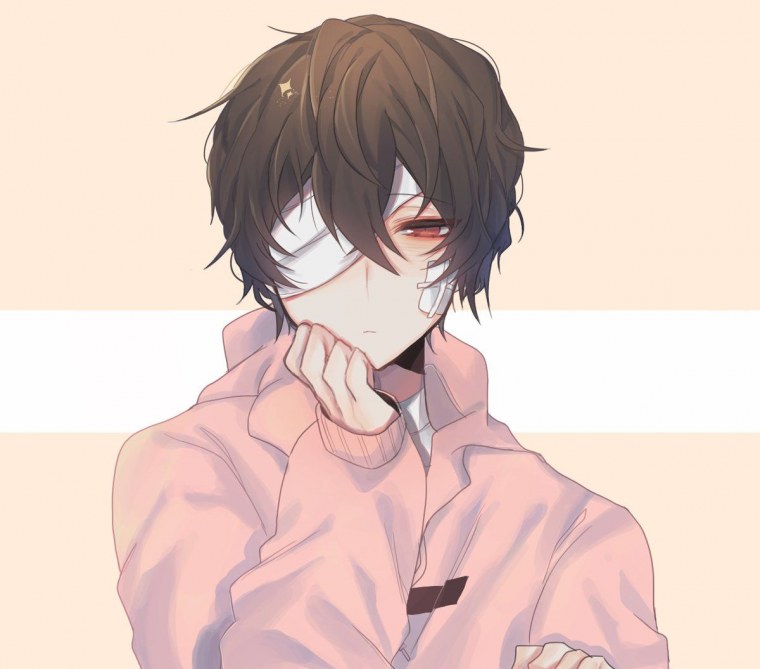 Аниме парень плачет