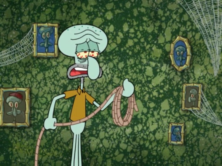 Сквидвард арт