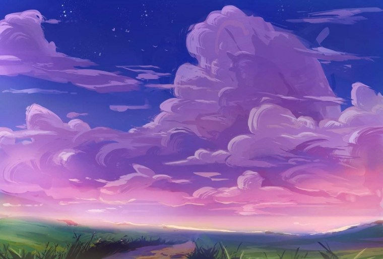 Аниме пейзаж