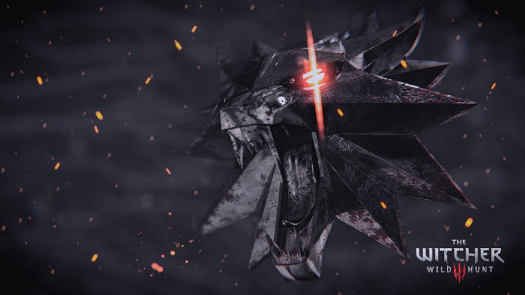 Ведьмак Дикая охота медальон