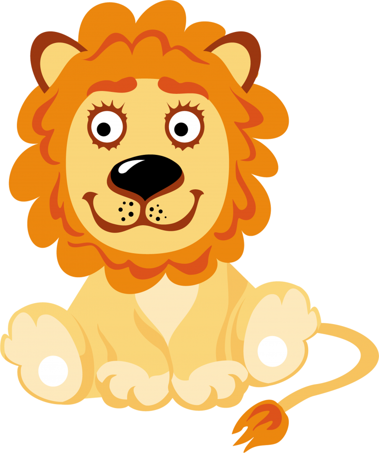 Лев мультяшный