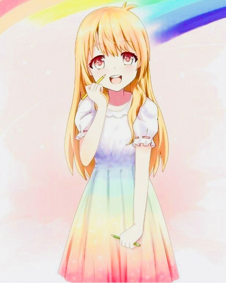 Аниме девушки милые