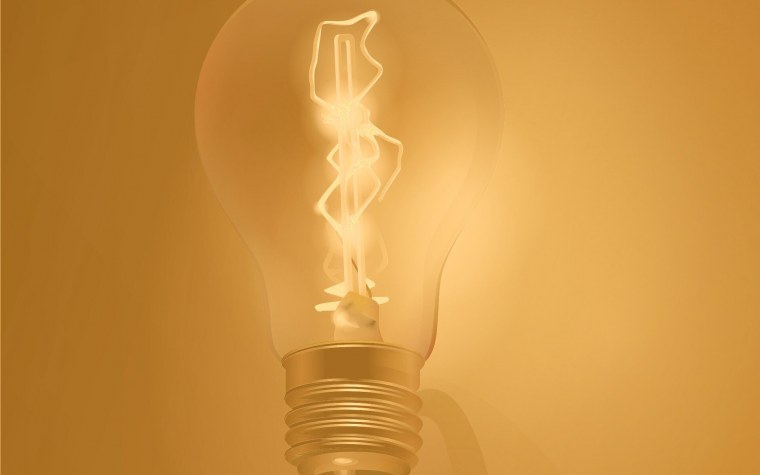 Лампочки фон