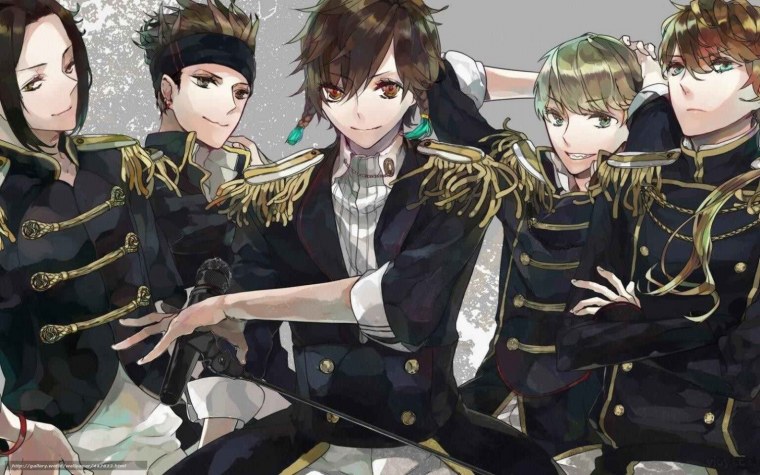 Пять парней арт