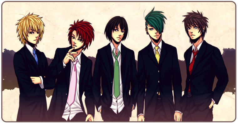 Аниме 5 человек