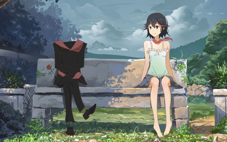 Аниме скамейка