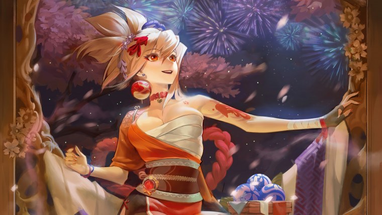 Аниме гейши Импакт