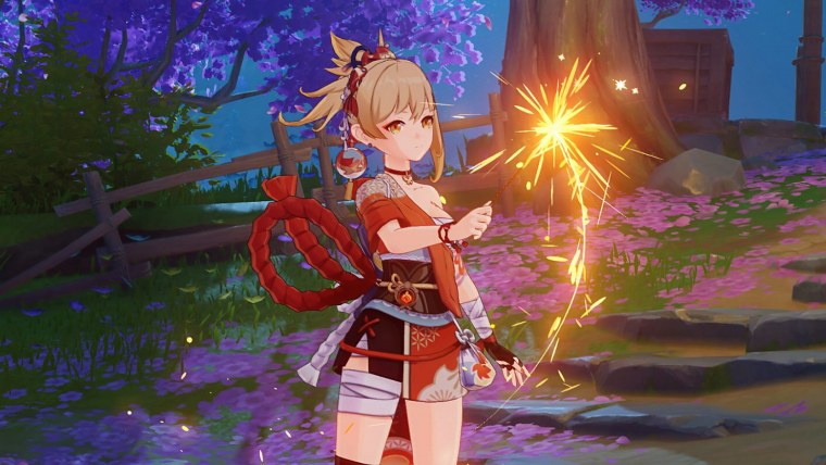 Фейерверк Геншин Импакт