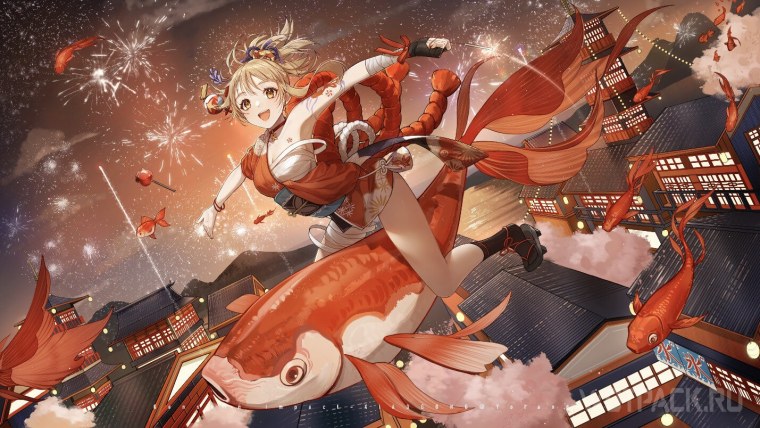 Йоимия Геншин Импакт арт