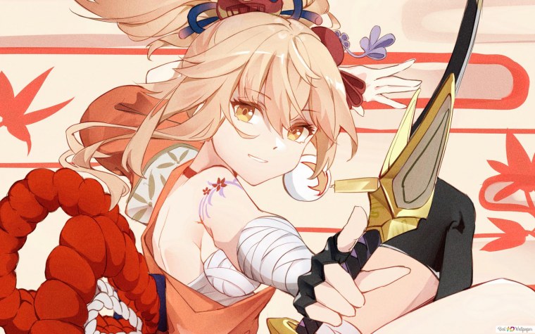 Камисато Аяка Геншин