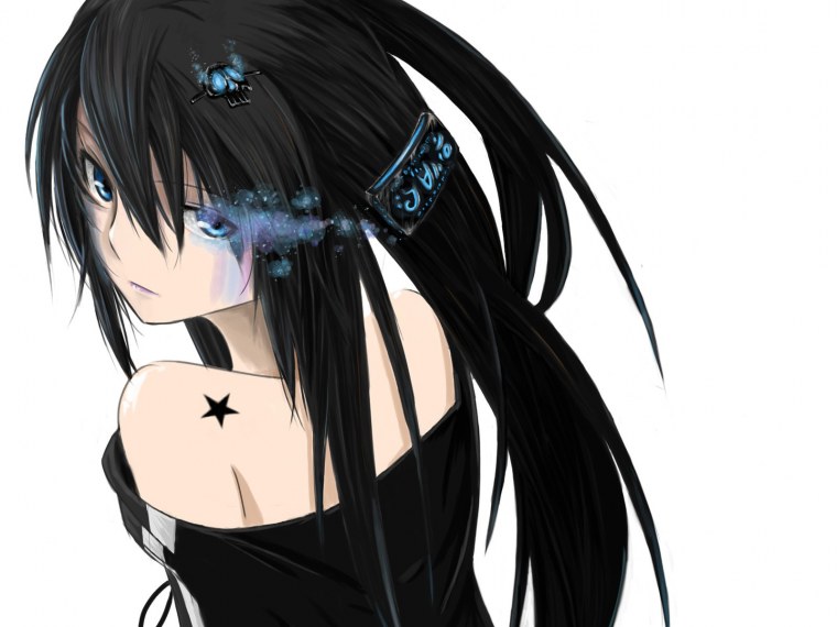 Аниме черное