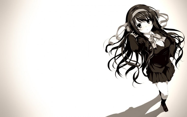 Аниме в чёрном стиле