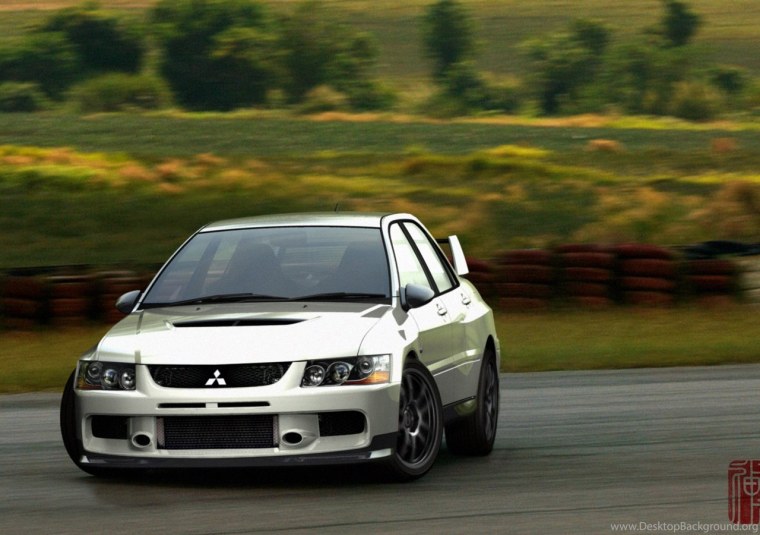Mitsubishi Lancer Evolution 9 неон