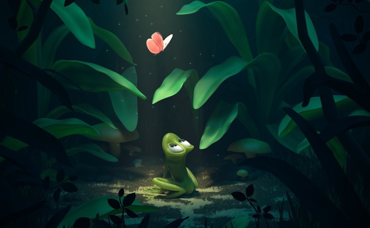 Милая жабка арт