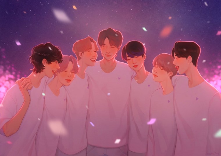 БТС 2020 Эстетика вместе